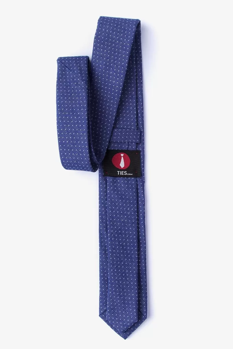 Ties Union Navy Blue Skinny Tie Sale