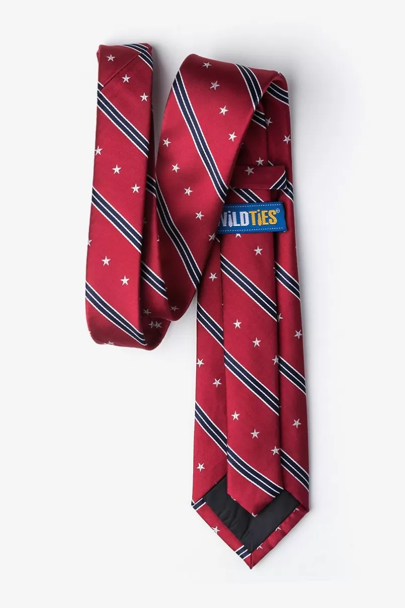 Ties USA Stripe Tie Red Online