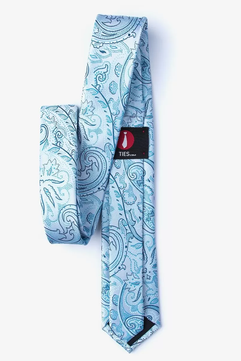 Ties Walker Turquoise Skinny Tie Sale