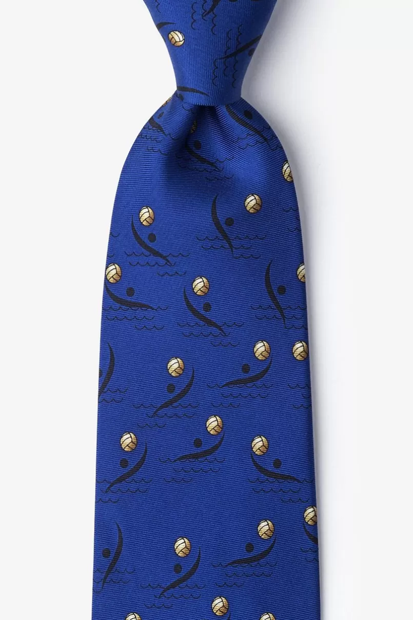 Ties Water Polo Blue Tie Store