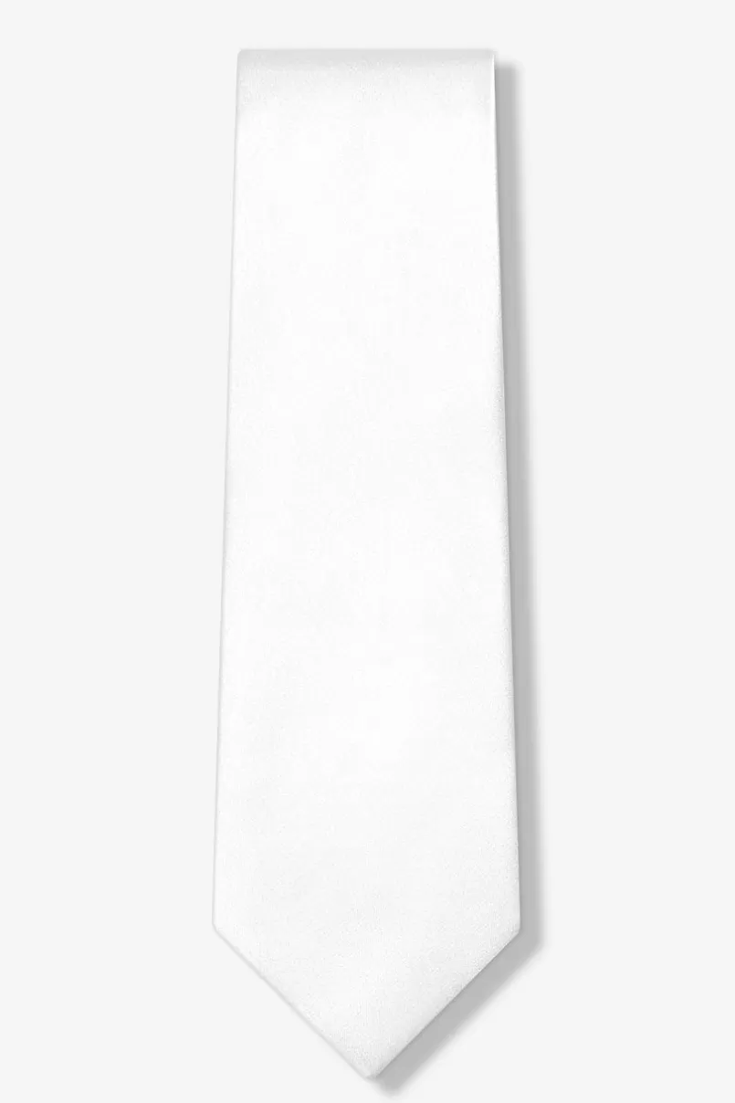 Ties Wedding Day White Extra Long Tie WeddingDayWhite Outlet