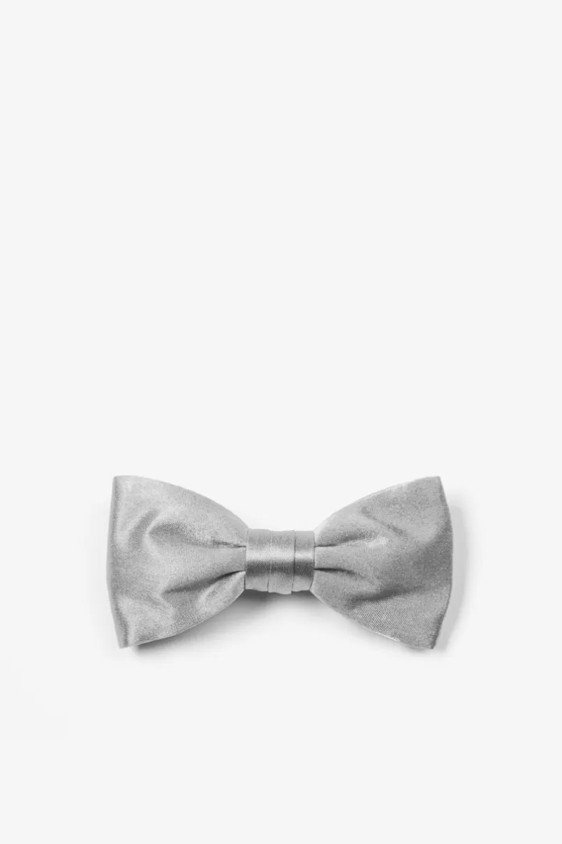 Ties Wedding Silver Bow Tie For Infants WeddingSilver Outlet