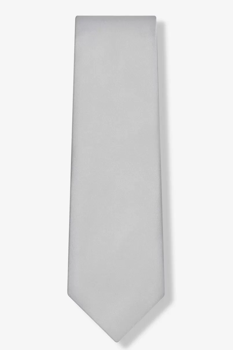 Ties Wedding Silver Extra Long Tie WeddingSilver Sale