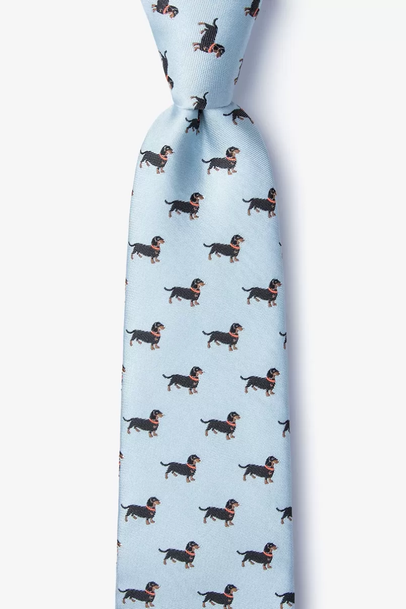 Ties Weiner Dogs Extra Long Tie Gray Shop