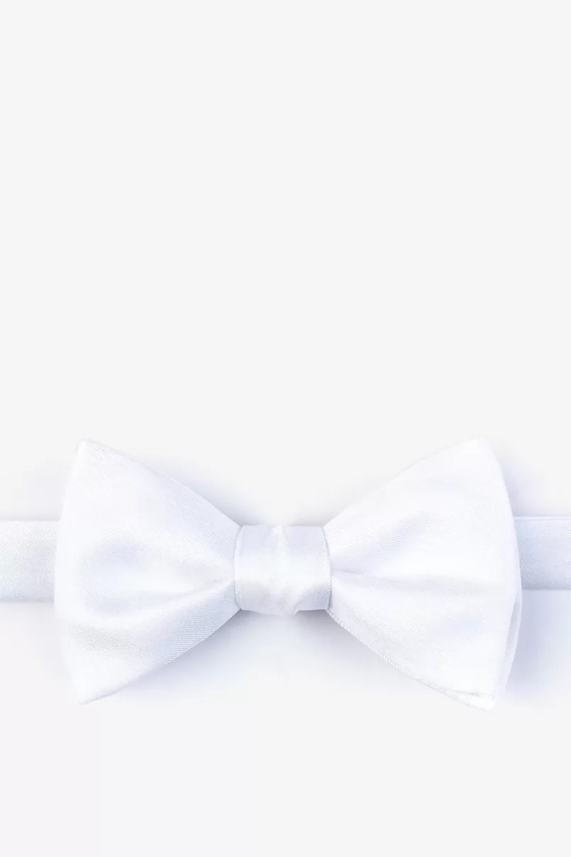 Ties Self-Tie Bow Tie White Best