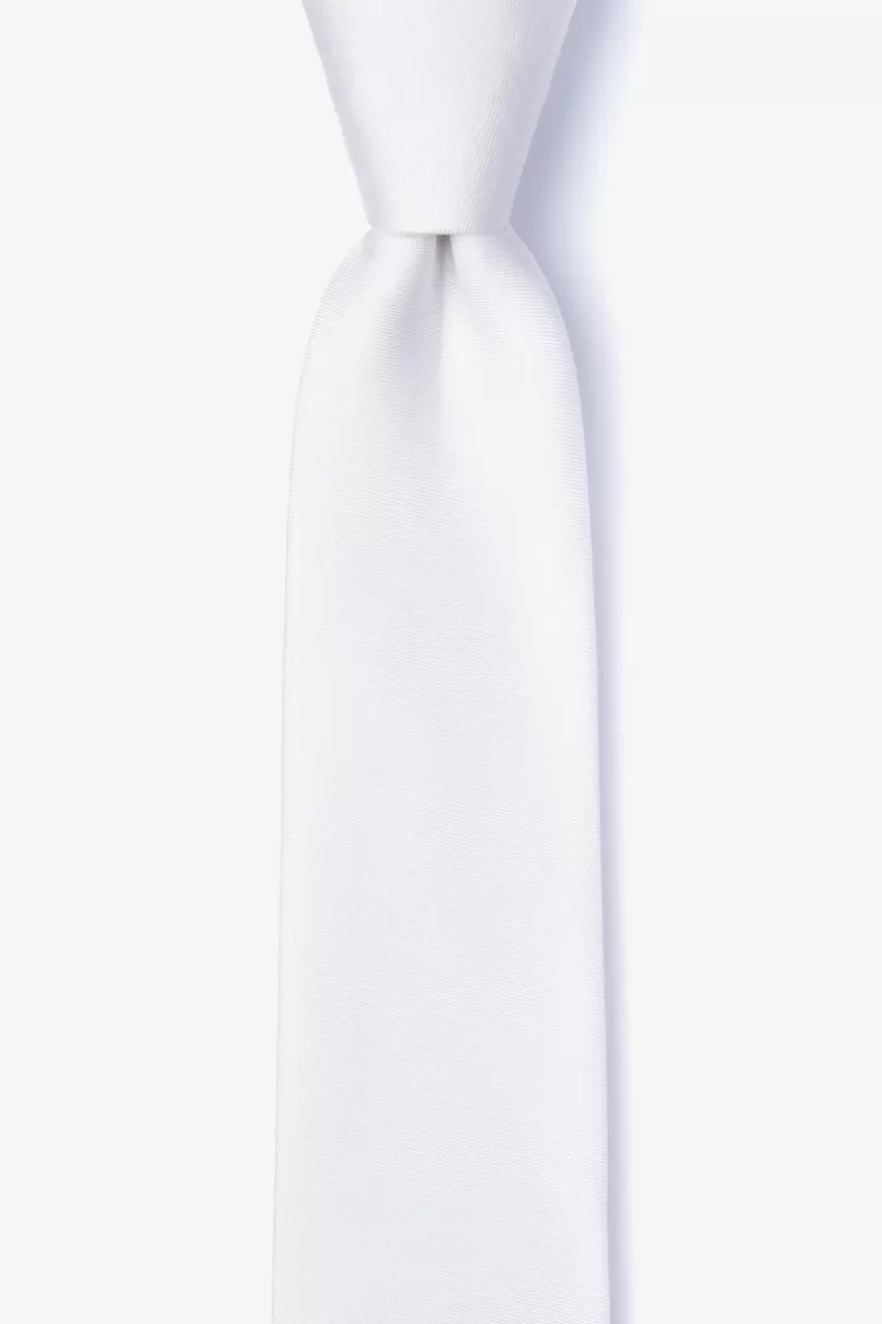 Ties Skinny Tie White Sale