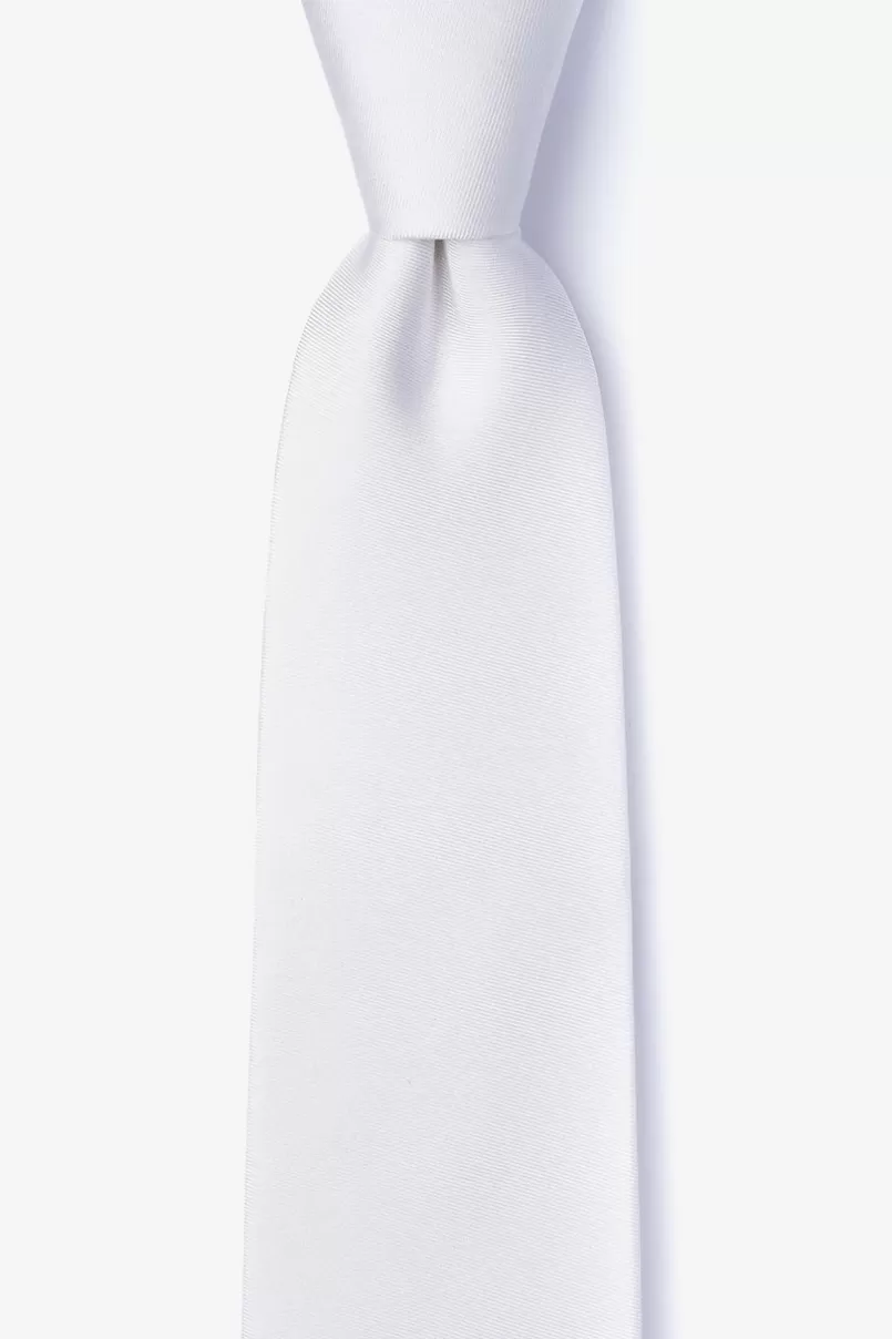 Ties Tie For Boys White Shop