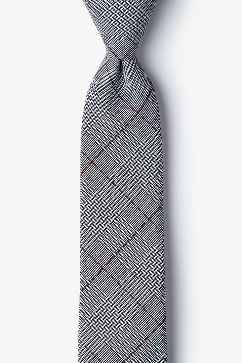 Ties Williams Red Skinny Tie Cheap