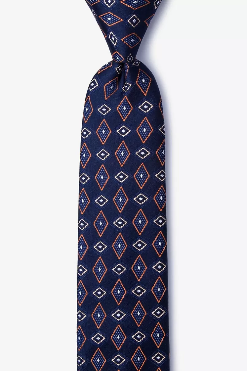 Ties Willow Skinny Tie Orange Sale