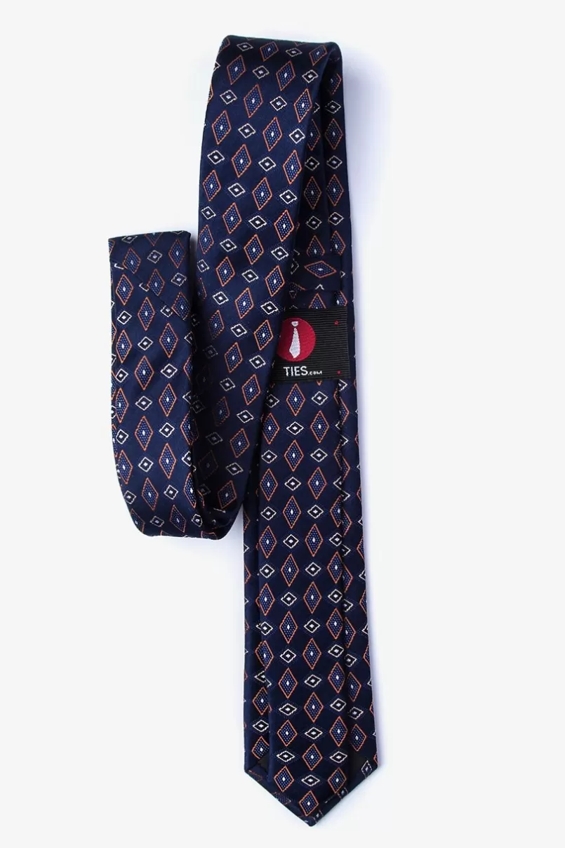 Ties Willow Skinny Tie Orange Sale