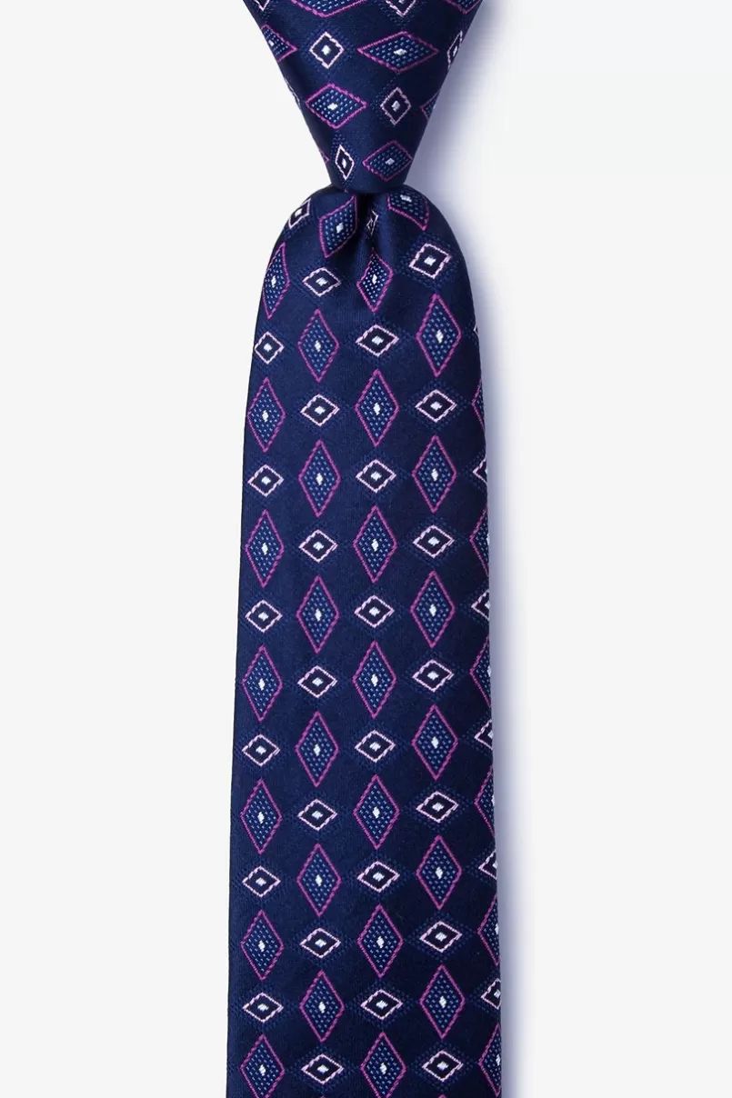 Ties Willow Skinny Tie Pink Cheap