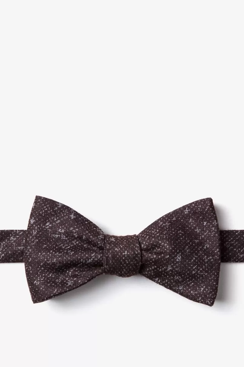 Ties Wilsonville Self-Tie Bow Tie Brown Best