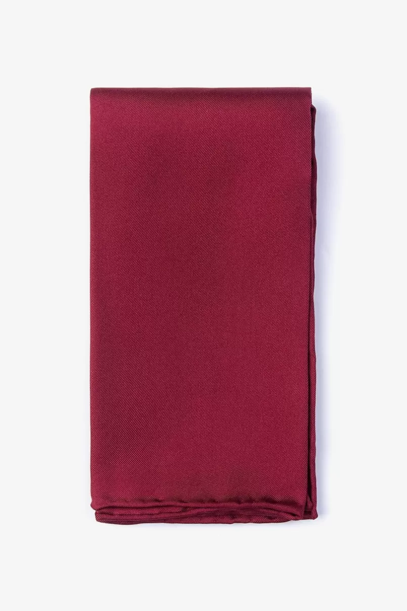 Ties Pocket Square Wine Cheap