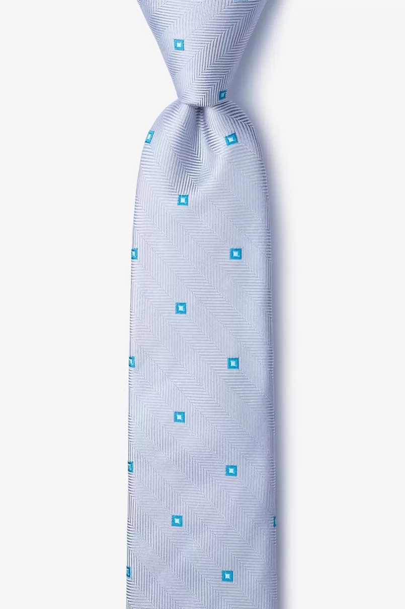 Ties Wooley Skinny Tie Gray Outlet