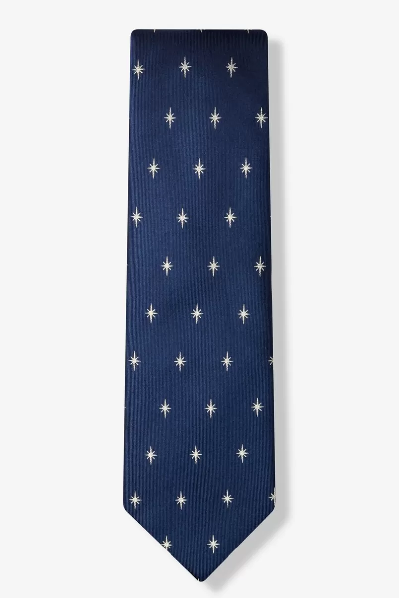 Ties Written In The Stars Navy Blue Tie Store