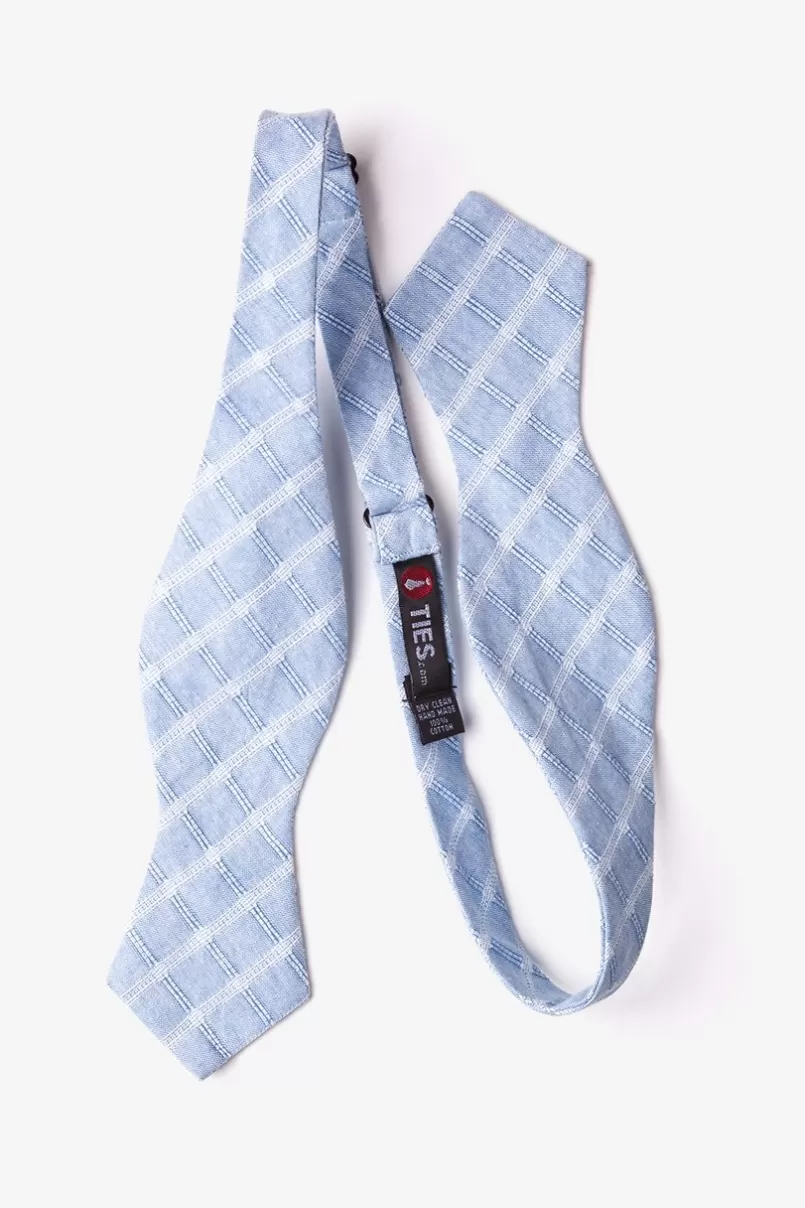 Ties Yakima Light Blue Diamond Tip Bow Tie LightBlue Store