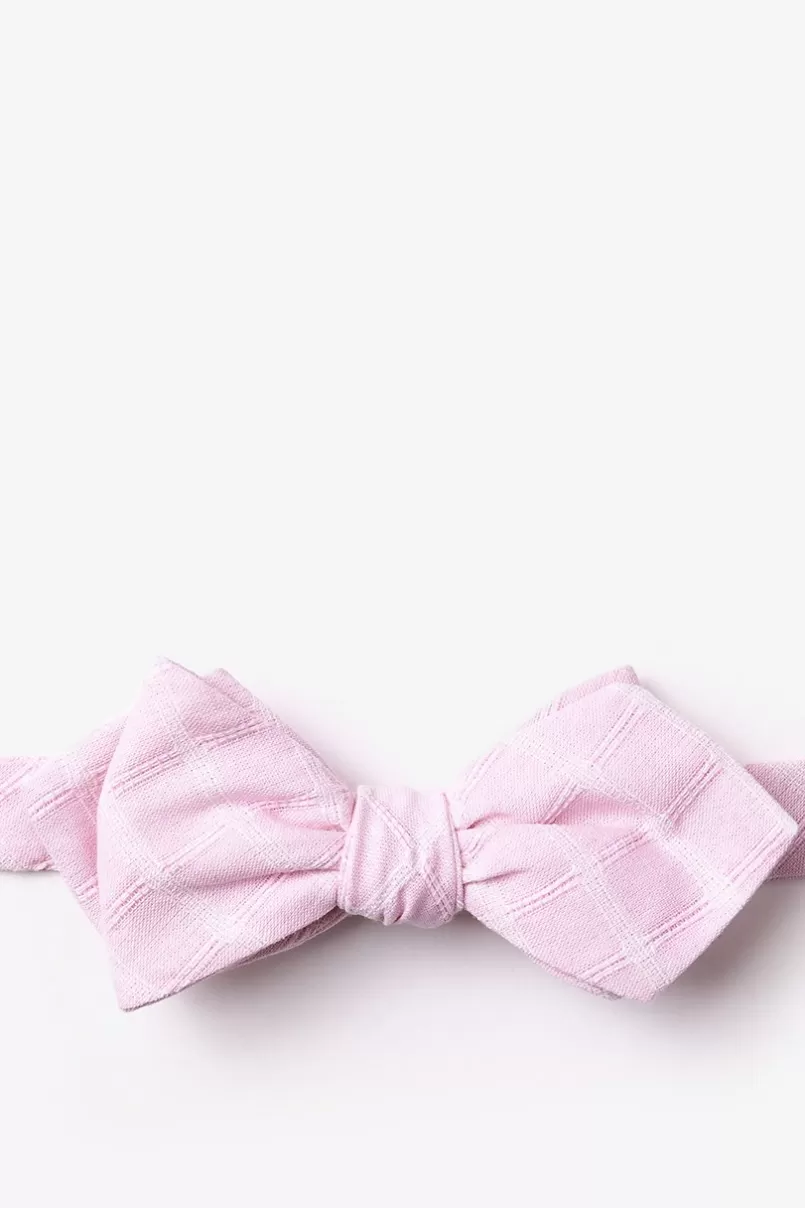 Ties Yakima Diamond Tip Bow Tie Pink Best Sale