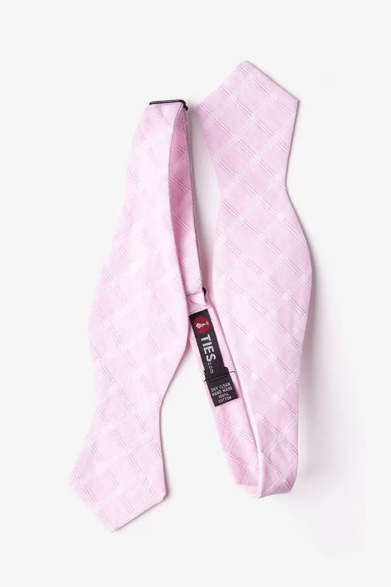 Ties Yakima Diamond Tip Bow Tie Pink Best Sale