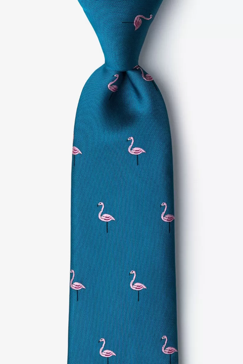 Ties Yard Birds Teal Tie Online