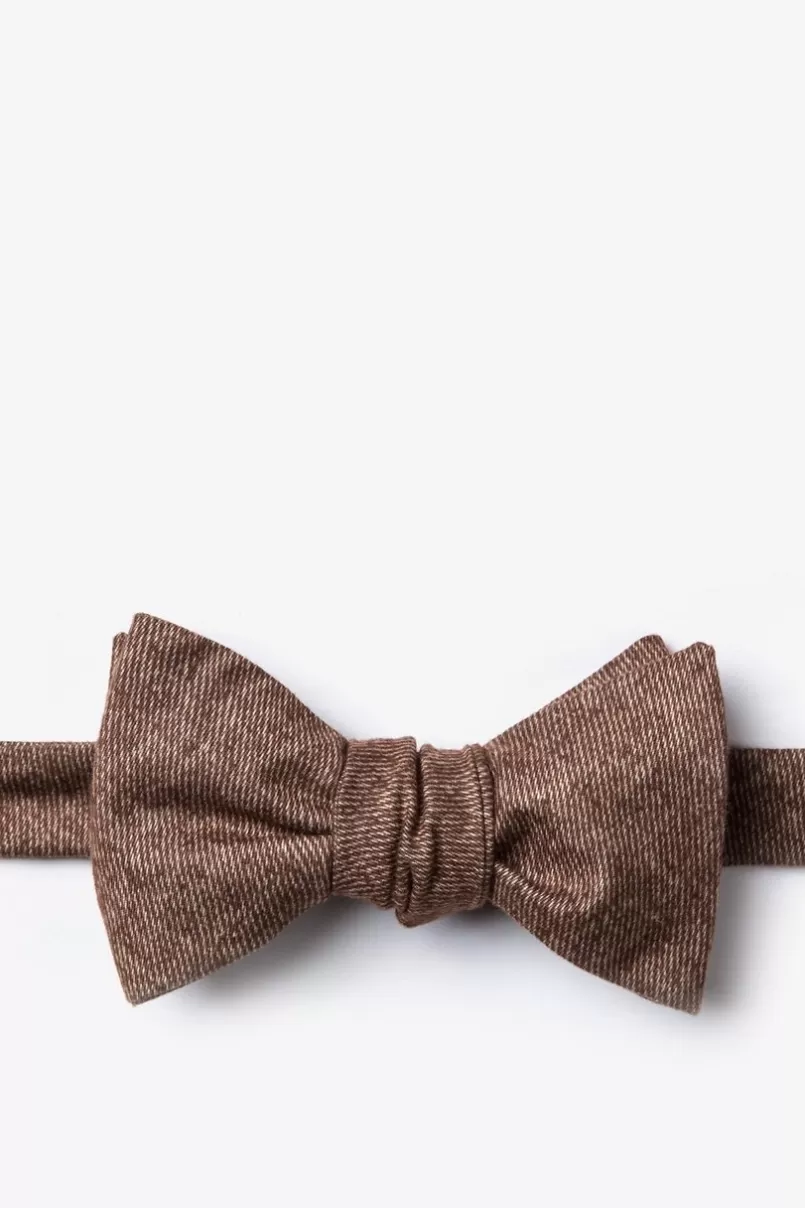 Ties Yuma Self-Tie Bow Tie Rust New