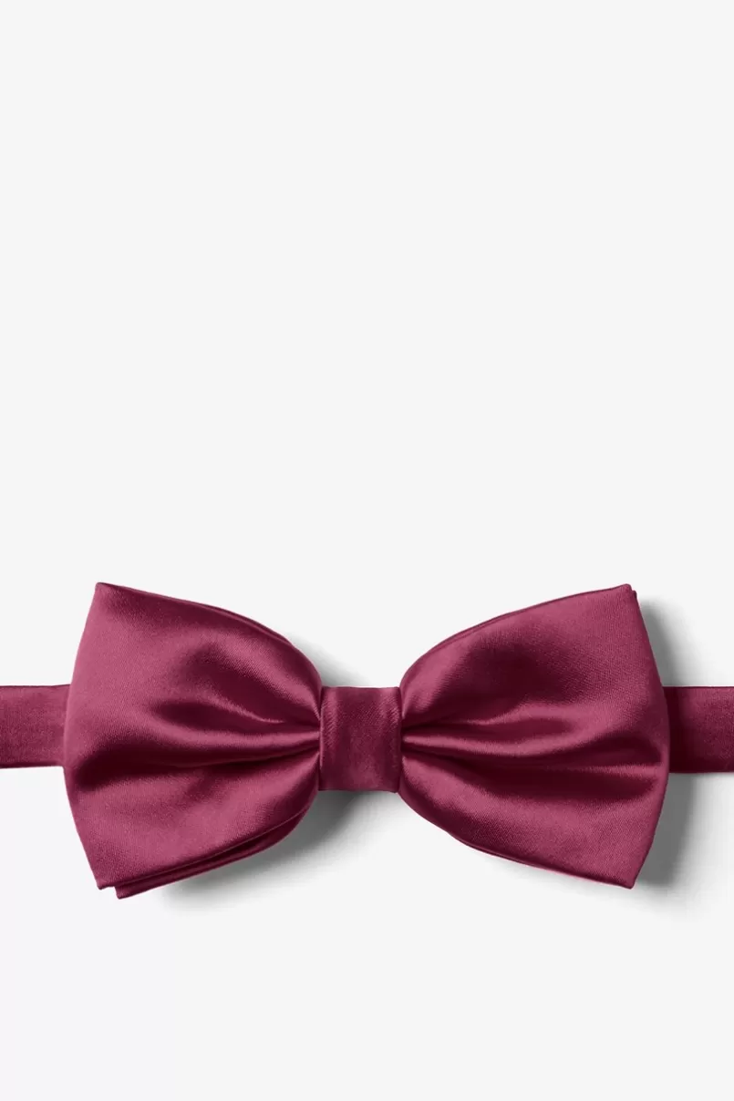 Ties Pre-Tied Bow Tie Zinfandel Best Sale