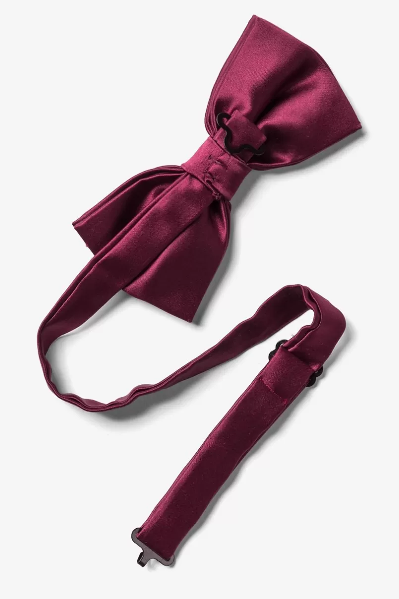 Ties Pre-Tied Bow Tie Zinfandel Best Sale